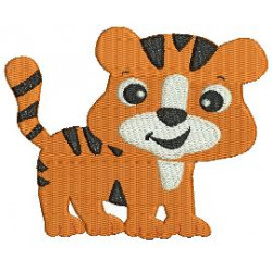 Stickmuster - Tiger
